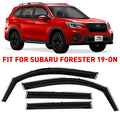 4 Pieces Glass In-Channel Rain Guards for Subaru Forester H492992