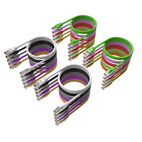 Cat6 Ethernet Cable 1.5 Ft 3 Pack Y2147