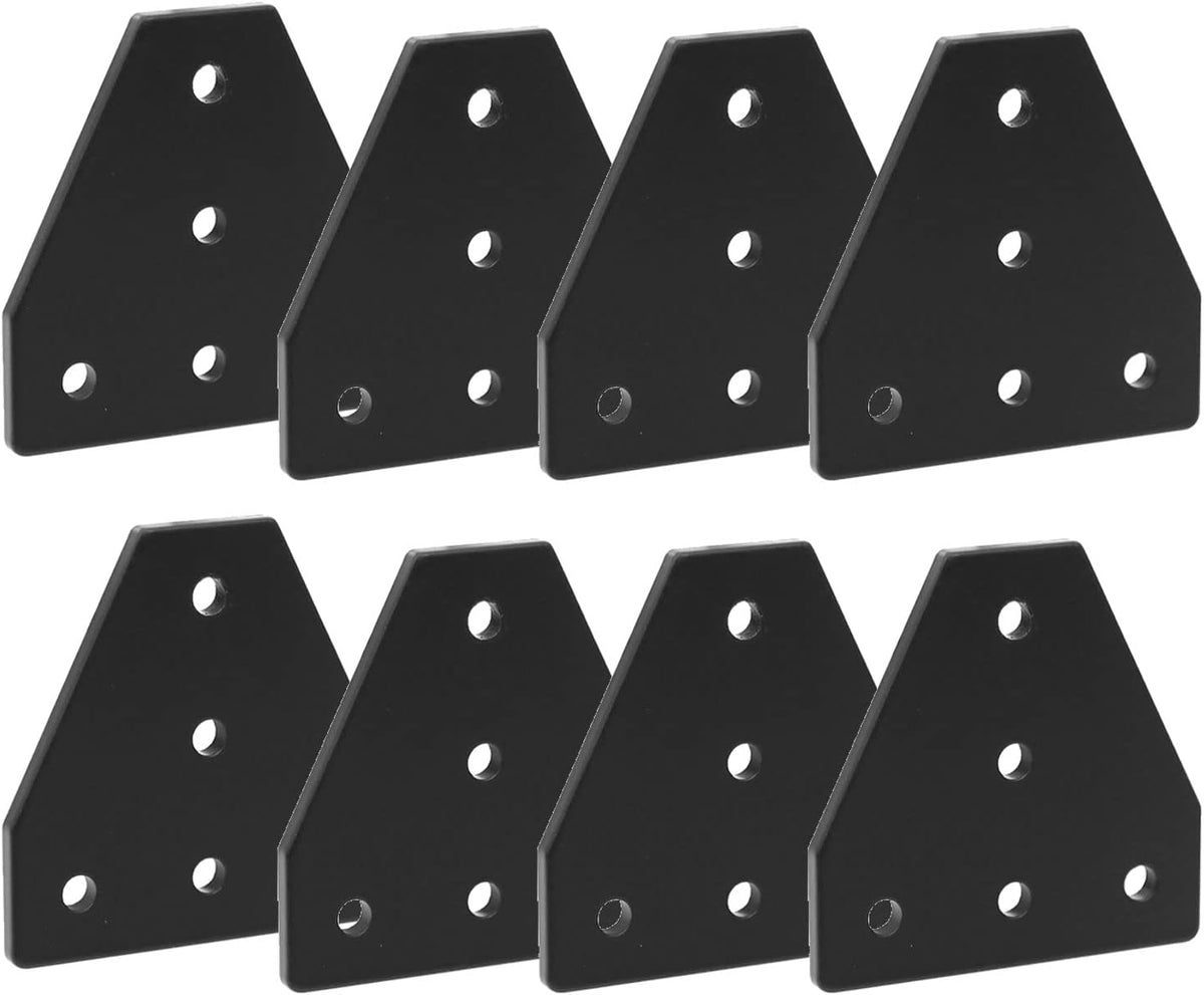 4040 Aluminum Extrusion Connector Bracket Set with Joint Plates, T-Slot Nuts, Hex Socket Cap Screw A330175