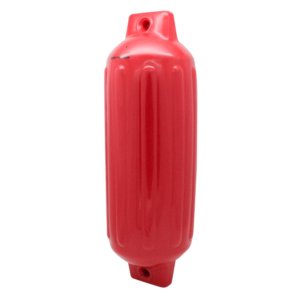 Red Inflatable Boat Fenders 2-Pack 10 In. x 30 In. S18087