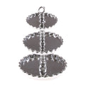 1/12 Dollhouse Miniature 3 Layer Metal Desserts Snack Rack Stand O4819