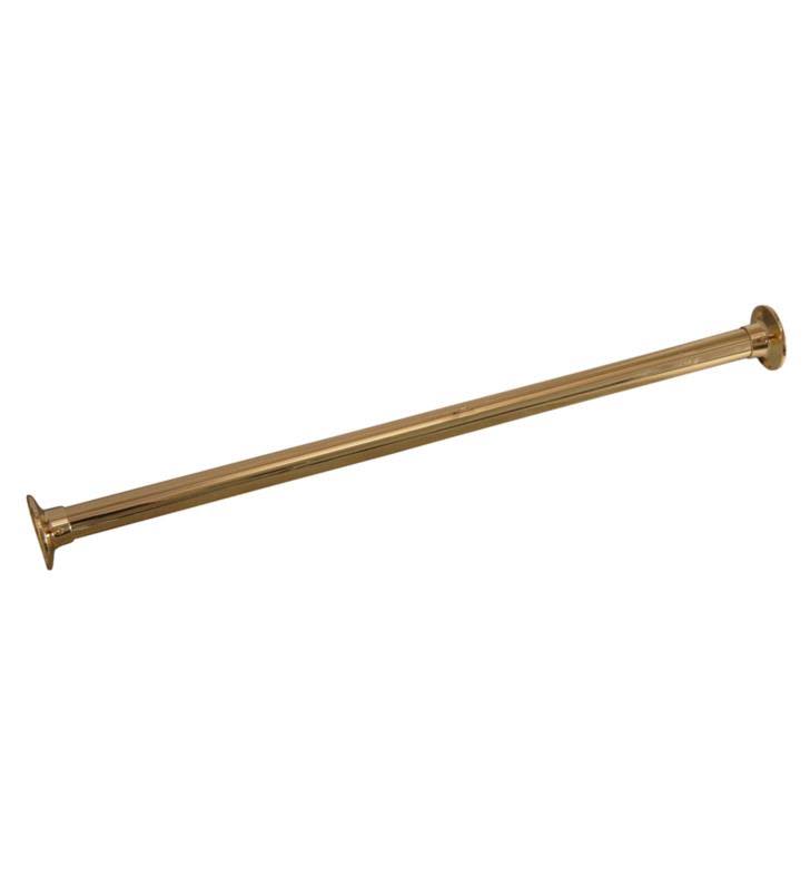 84x22 Straight Shower Rod - White O7104