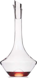 Wine Decanter Set with Stopper, Hand Blown Crystal Glass, Aerator, Pack of 2 F593863