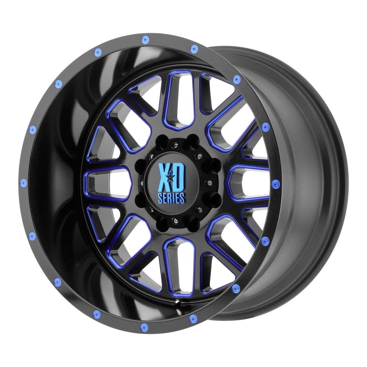Black/Blue Wheel Rim Z8111