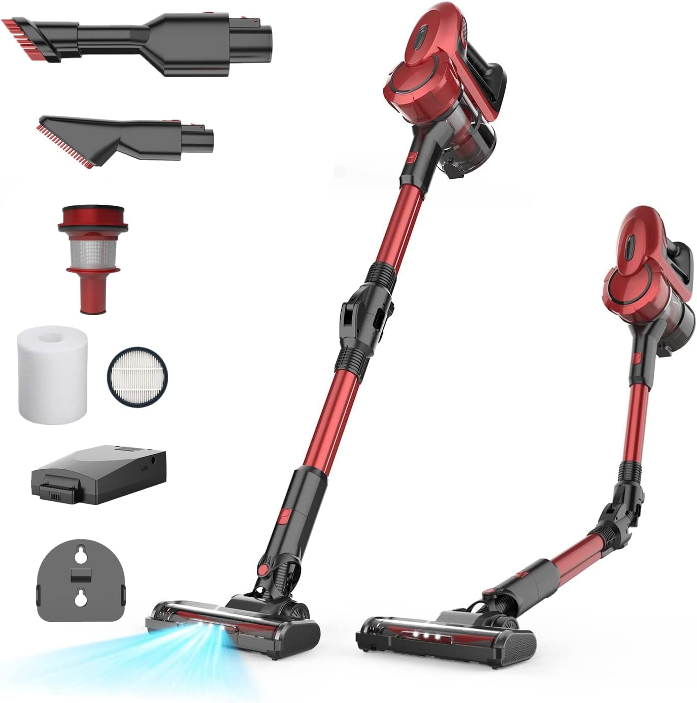 Cordless 25Kpa Stick Vacuum Cleaner with 45Mins Runtime V633