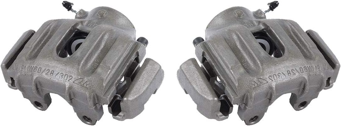 Premium Grade Semi-Loaded Caliper Assembly Pair Set Z7639