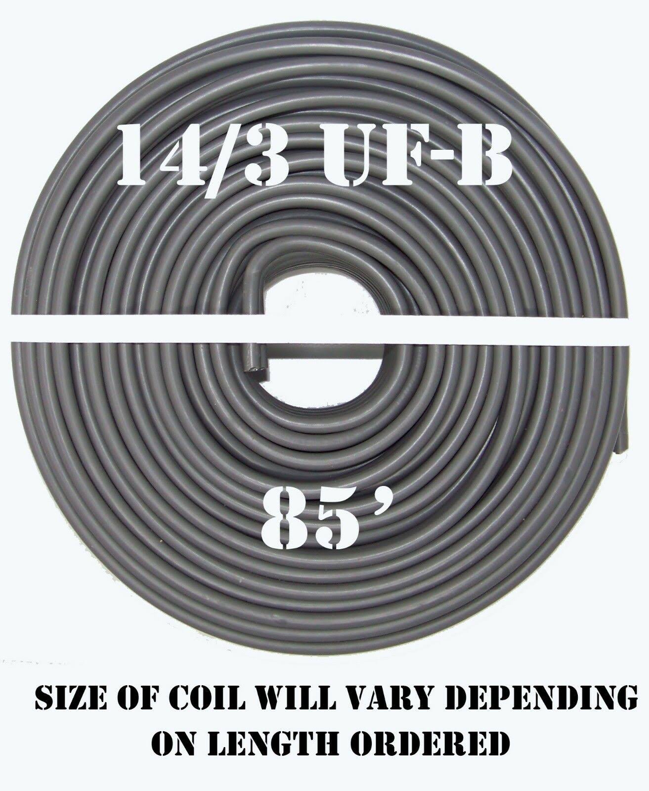 14/3 UF-B x 85' Underground Feeder Cable Z821503