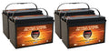 QTY4 12V 120AH AGM Deep Cycle Group 31 Batteries K5379