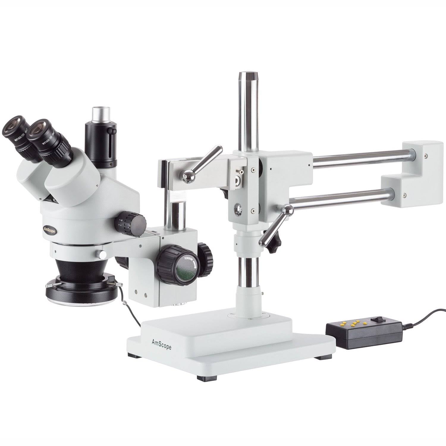 Trinocular Stereo Zoom Microscope, 7X-45X Magnification O313