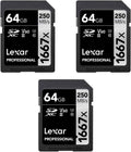 64GB SDHC/SDXC UHS-II Memory Card (3-Pack) Y594