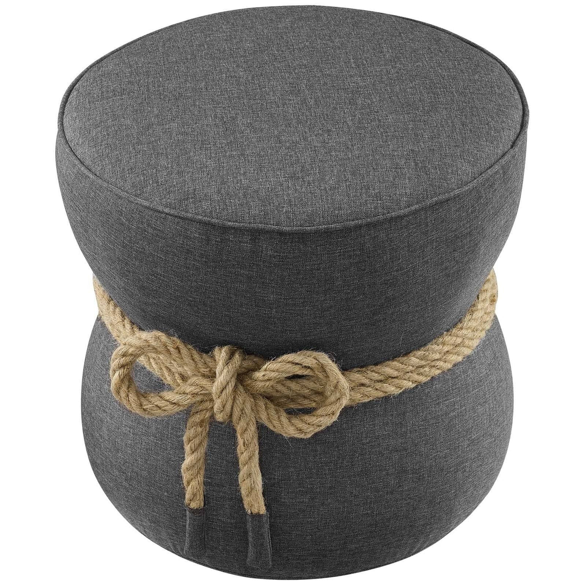 Red Fabric Ottoman P27635