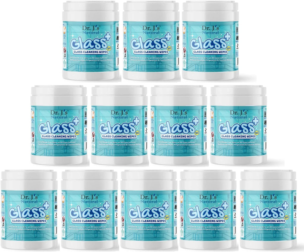 Glass Window Mirror Cleaning Wipes (12 Canisters) O31341