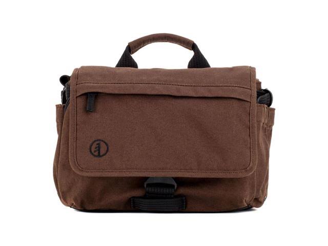Waxed Canvas Chocolate Brown Camera Bag H69151