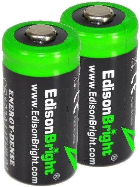 Tactical Flashlight with Two CR123A Lithium Batteries P62897