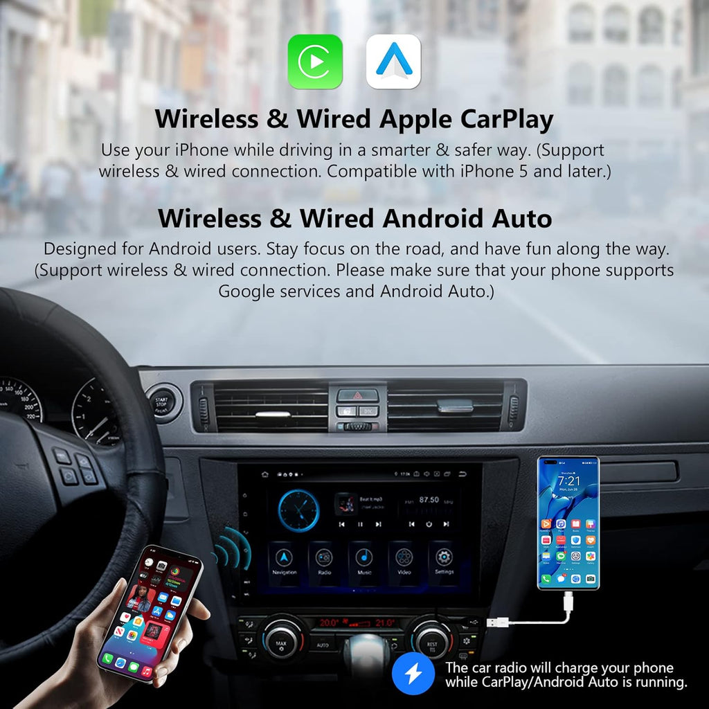 9 Inch Car Stereo Receiver with Bluetooth 5.0 H103481