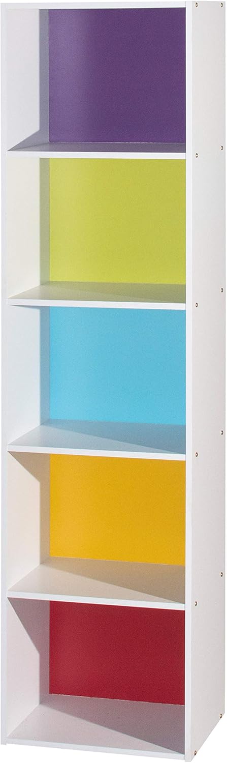 5 Shelve Bookcase Beech E545