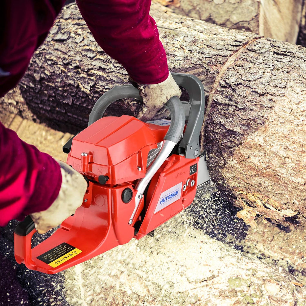 60CC 2-Cycle Gas Powered 20-Inch Chainsaw M4919