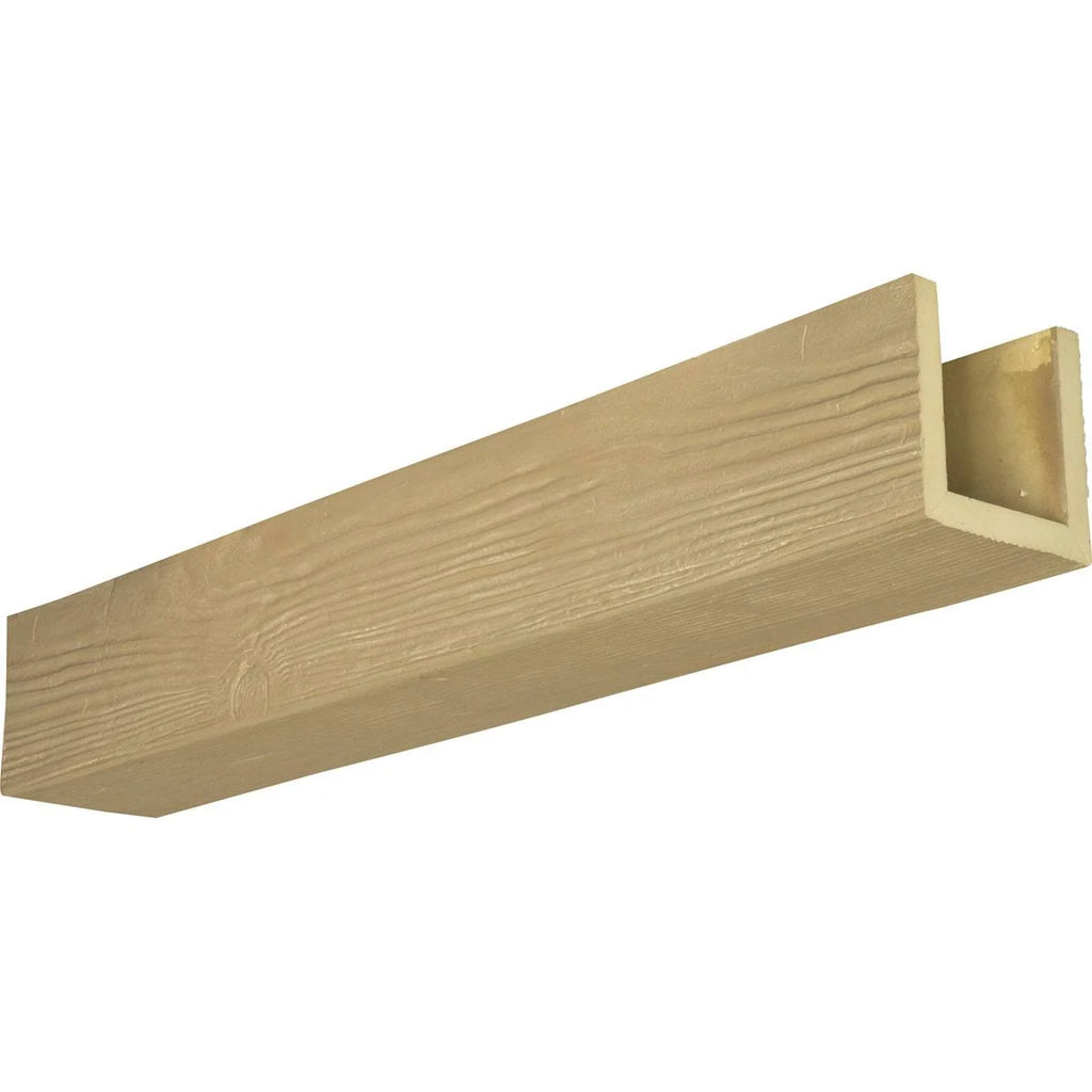 White 3-Sided Faux Wood Ceiling Beam H60091