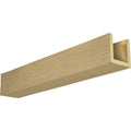 White 3-Sided Faux Wood Ceiling Beam H60091