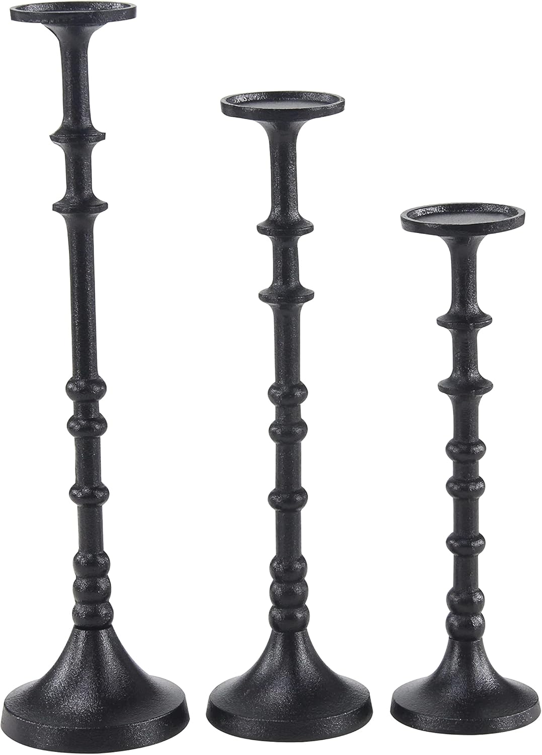 Black Candle Holder Sets A681754