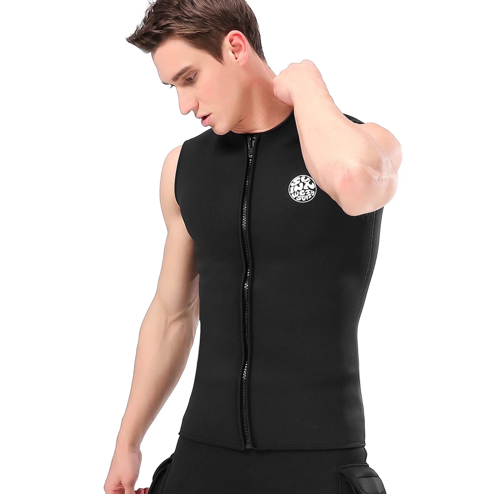 3mm Neoprene Sleeveless Wetsuit Vest M7192