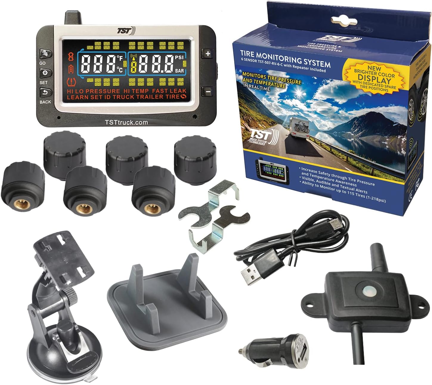 Tpms W/6 Cap Sensors T32280