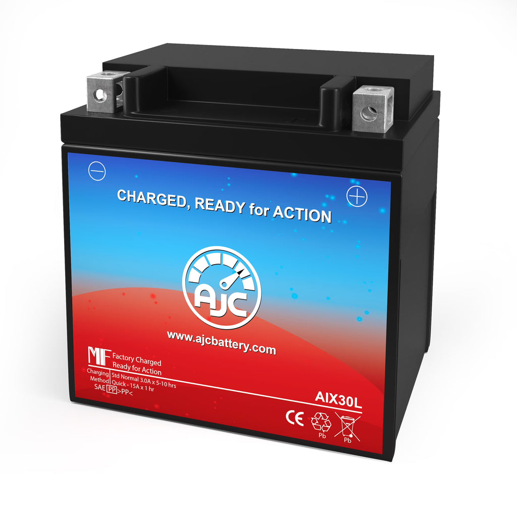 AJC Battery Compatible with Polaris Slingshot S 2000CC Motorcycle Replacement Battery (2021) P666