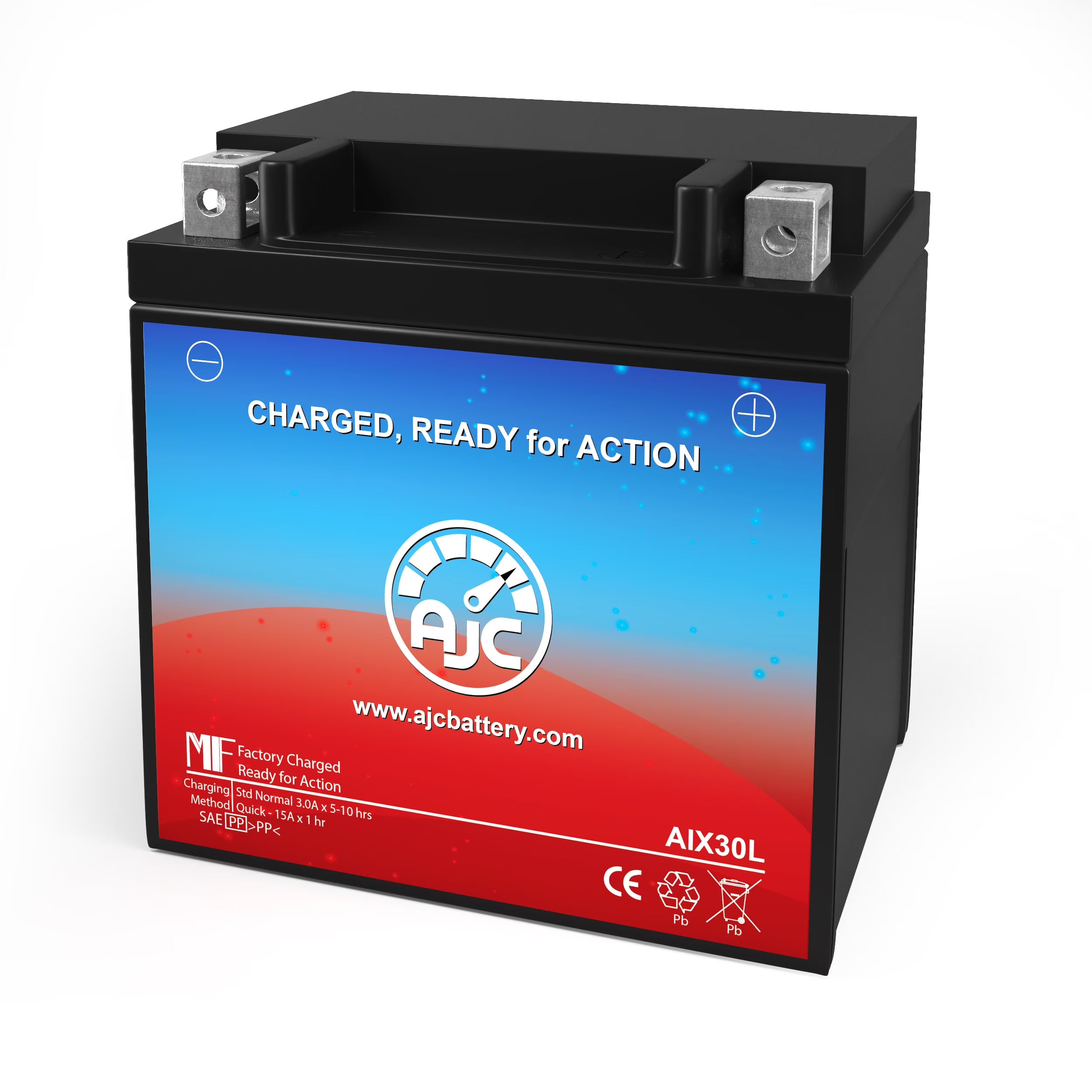 AJC Battery Compatible with Polaris Slingshot S 2000CC Motorcycle Replacement Battery (2021) P666
