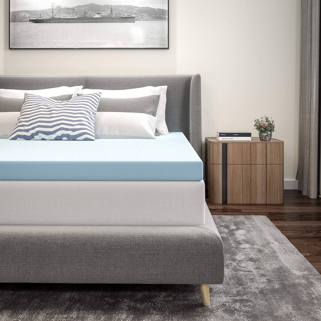 King 3 inch Cool Gel Memory Foam Mattress Topper K822094