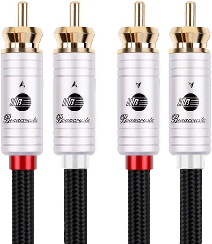 2RCA Male to 2RCA Male Audio Cable - 3ft Z162