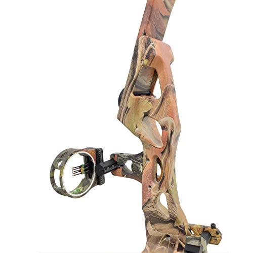 Camo Compound Bow with 5-Spot Paper Target F51626