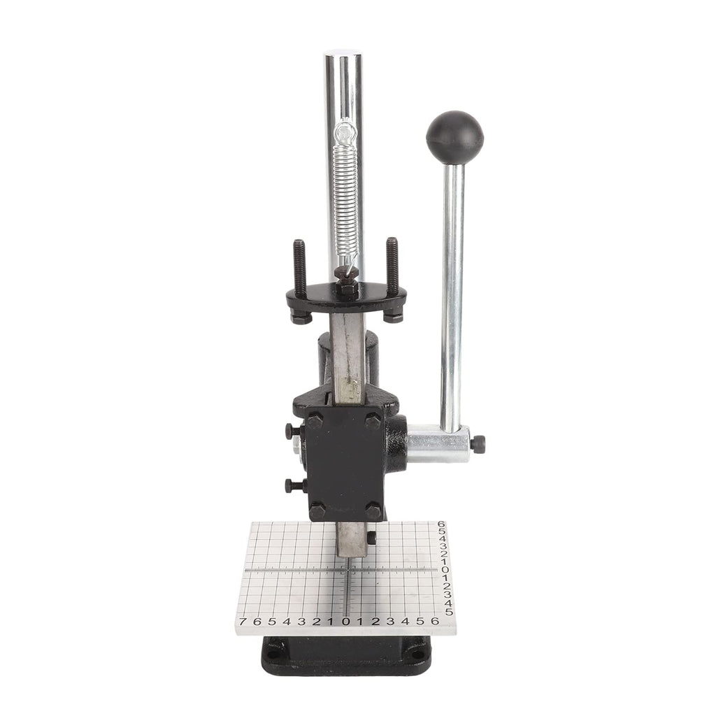 Leather Hole Puncher with Aluminum Plate with Scale Table J6302