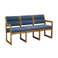 Powder Blue Three Seat Sofa A3593