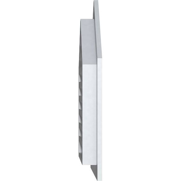Peaked Top Gable Vent, PVC R345
