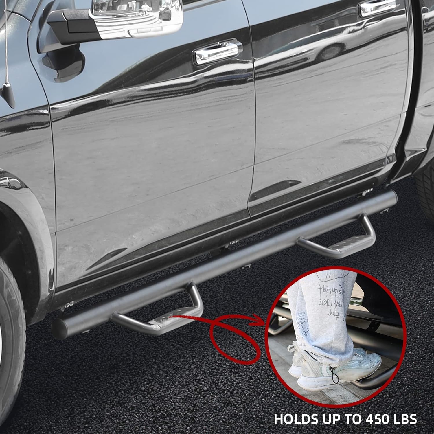 Running Boards Drop Down Side Step Nerf Bar B718
