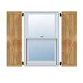 Framed Board and Batten Shutters with Z-Bar N9538
