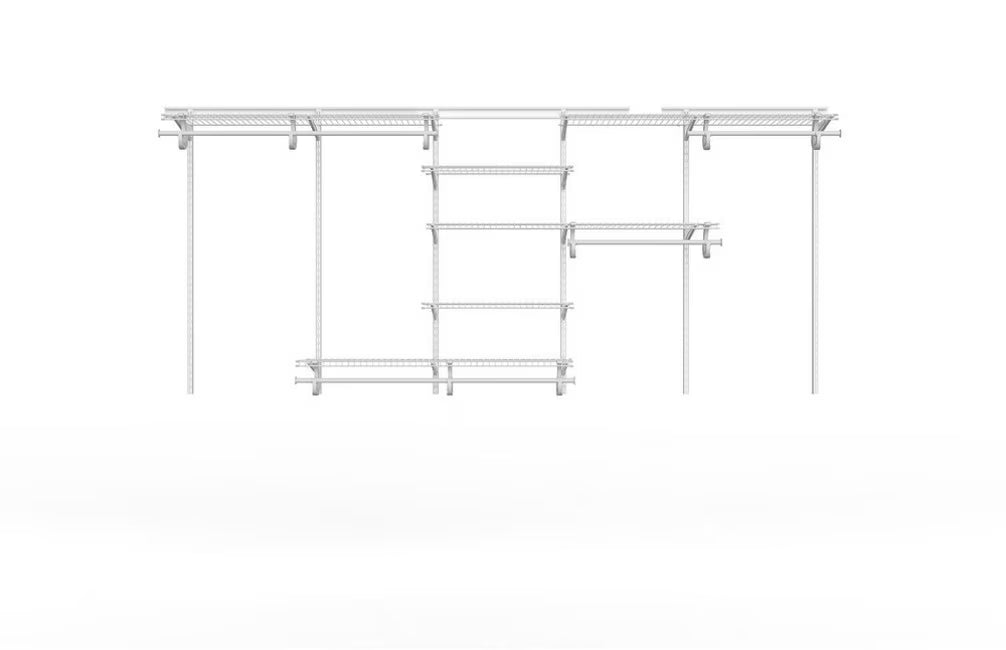 White Closet System Kit F334676