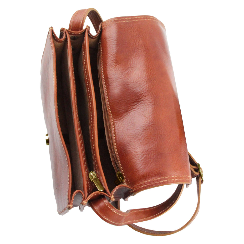 Brown Leather Bag M220