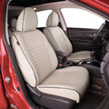 Beige Leatherette Car Seat Covers for Nissan Rogue 2014-2020 Q8841