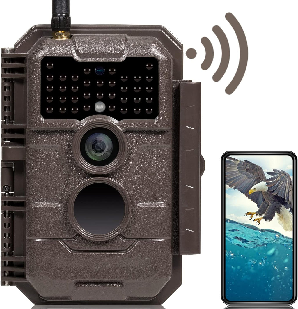 Camo Trail Camera with No Glow Night Vision Motion Activated Waterproof W708735