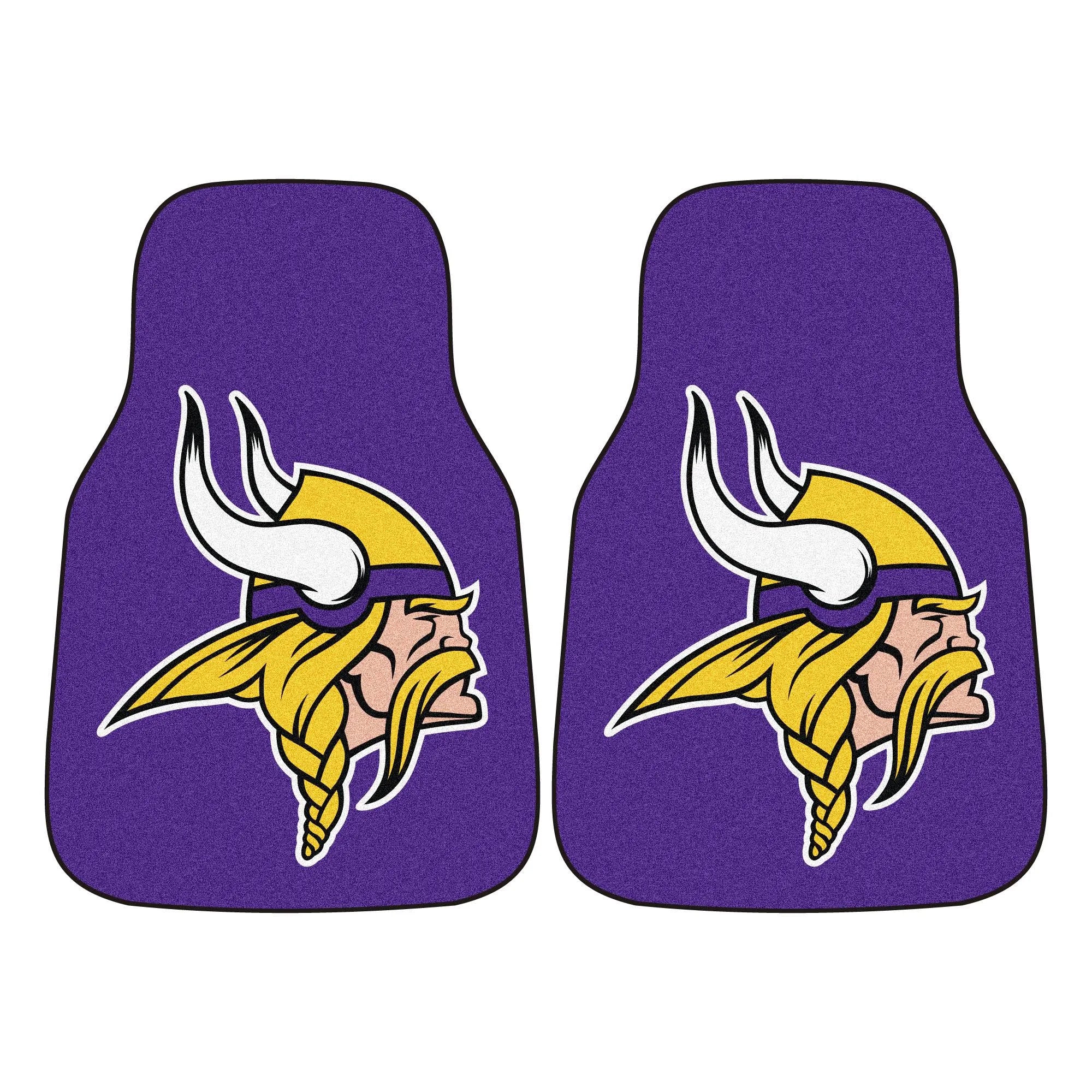 NFL Minnesota Vikings 2-pc Carpet Car Mats O296736