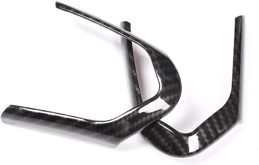 Carbon Fiber ABS Steering Wheel Decoration Frame Cover Trim P81984