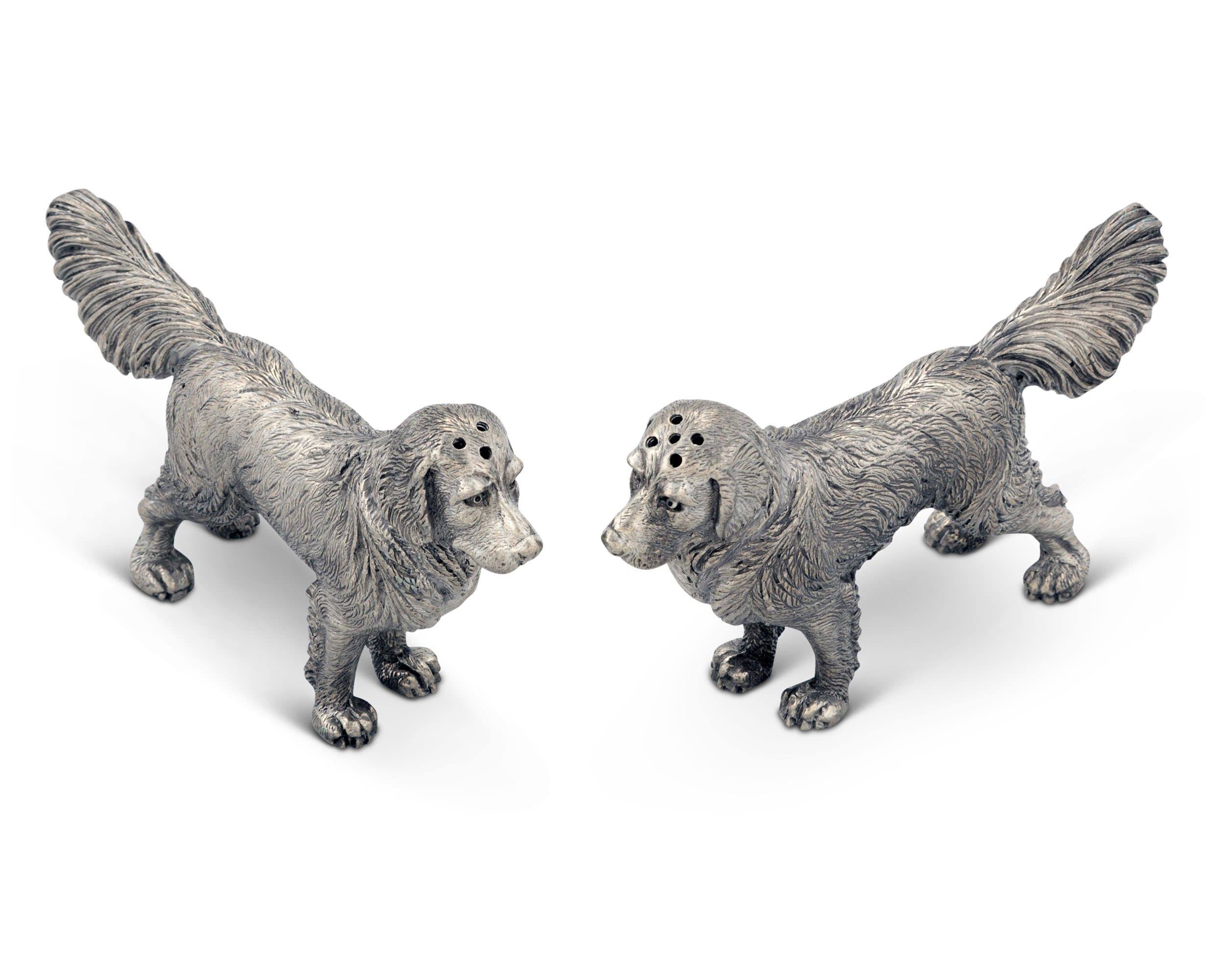 Pewter Salt and Pepper Shakers M68191
