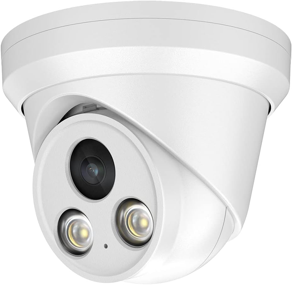 4K Full Color Night Vision Turret IP Camera I895
