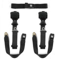 Black Retractable Bench Seat Belt Kit Q98172