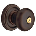 Venetian Bronze Keyed Entry Door Knob P33266