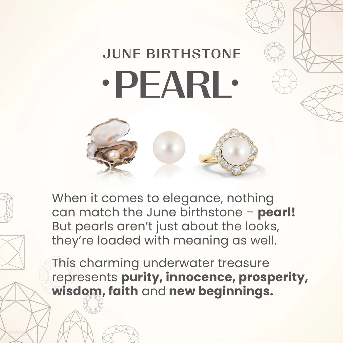 14K White Gold Freshwater Cultured Pearl Diamond Solitaire Earrings U323143