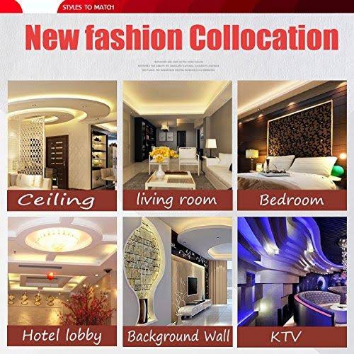 RGB LED Strip Light, Waterproof Multi Colors Dimmable SMD5050 LED Rope Light Y133