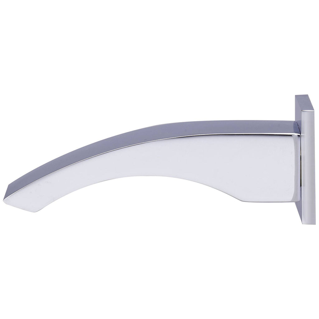 Curved Tub Filler Bathroom Spout Polished Chrome H8369