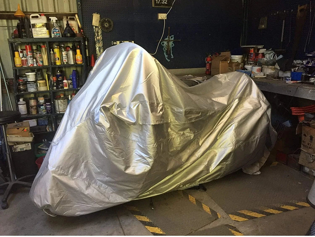 Motorcycle Cover for 1988 Vespa Px150e Scooter with Reinforced Securing Straps and Storage Bag S637